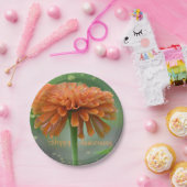 Oranje Zinnia Jubileum Bord (Feest)