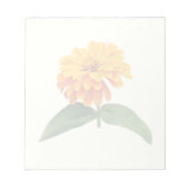 Oranje Zinnia Notitieblok (Voorkant)
