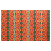 Oranje zinnia stof (Fat Quarter)