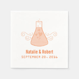 Oranje zoet chemiepapier, luiers servetten