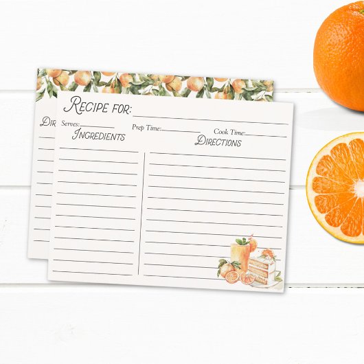 Oranje zomerfruit personaliseren familie recept Ka