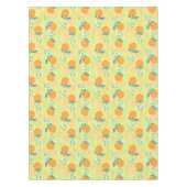 Oranje zomergroen tafelkleed (Voorkant)