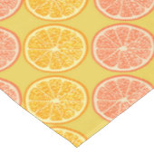 Oranje zomermosterd tafelkleed (Gekanteld)