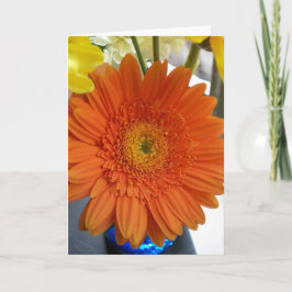 'Oranje Zon' Lege Wenskaart Kaart