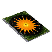 Oranje Zon Notitieboek (Rechterzijde)