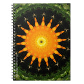 Oranje Zon Notitieboek (Voorkant)