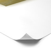 oranje zon poster (Hoek)