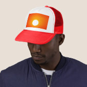 oranje zon trucker pet (In situ)