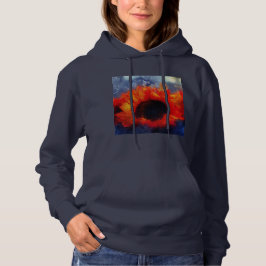 Oranje zonnebloem Hoodie Sweatshirt of T-shirt