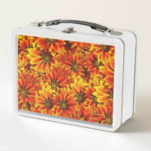 Oranje zonnebloemen