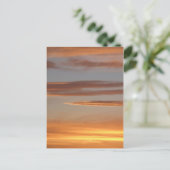 Oranje ZonneBriefkaart Briefkaart (Staand voorkant)
