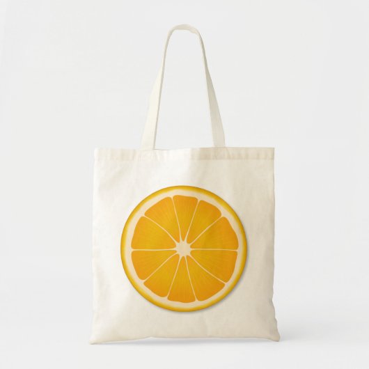 Oranje zonneschijn citrusvruchten tote bag (Voorkant)
