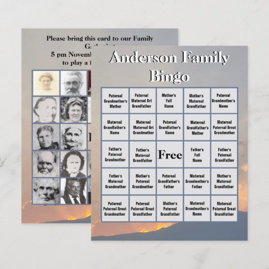 Oranje zonneschijn en Bingo (Voorkant / Achterkant)