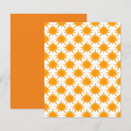 Oranje - zonnige zonnepanelen