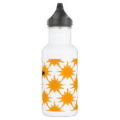 Oranje zonnige zonnesonne-energie waterfles  (Rechts)