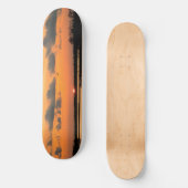 ORANJE ZONSONDERGANG SKATEBOARD (Voorkant)