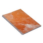 Oranje zoutsteen notitieboek (Rechterzijde)