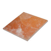 Oranje zoutsteen tegeltje (Zijkant)