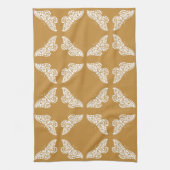 Oranje zustkunst en ambachten theedoek (Verticaal)