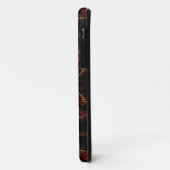 Oranje & zwart iPhone 5 Hoesje-Mate Barely daar Case-Mate iPhone Case (Achterkant/links)