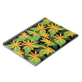 Oranje zwart notitieboek (Linkerzijde)