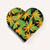 Oranje zwart notitieboek (Voorkant)