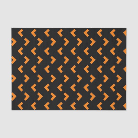 Oranje Zwart papier (Voorkant)