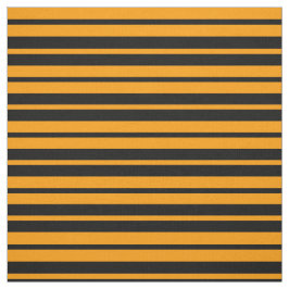Oranje zwart strepen patroonontwerp stof