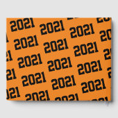 Oranje & Zwarte Afstudeerfeestklasse van 2024 Gastenboek (Achterkant)