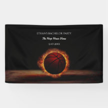 Oranje zwarte basketbal weekend party - Kampioen B