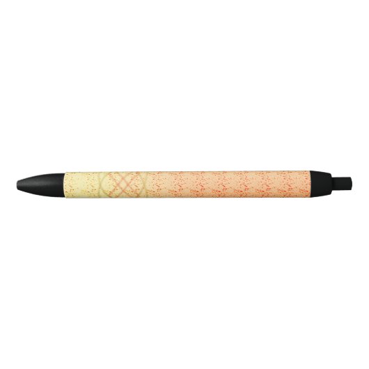 Oranje Zwarte Inkt Pen (Voorkant)