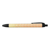 Oranje Zwarte Inkt Pen (Bovenkant)