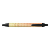 Oranje Zwarte Inkt Pen (Achterkant)
