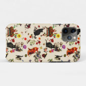  Oranje zwarte katten Vogeltuin Case-Mate iPhone Case (Achterkant (horizontaal))