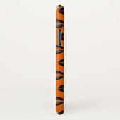 Oranje zwarte lips Halloween Case-Mate iPhone Case (Achterkant / rechts)