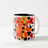 Oranje & zwarte mok (Voorkant rechts)