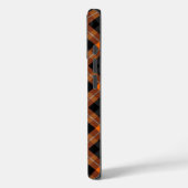 Oranje, zwarte ruit iPhone-hoesje Case-Mate iPhone Case (Achterkant / Links)