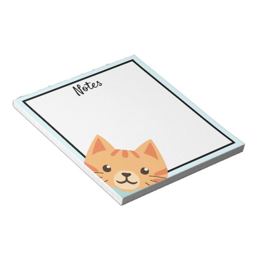 Oranje zwarte tablet notitieblok (Schuin)