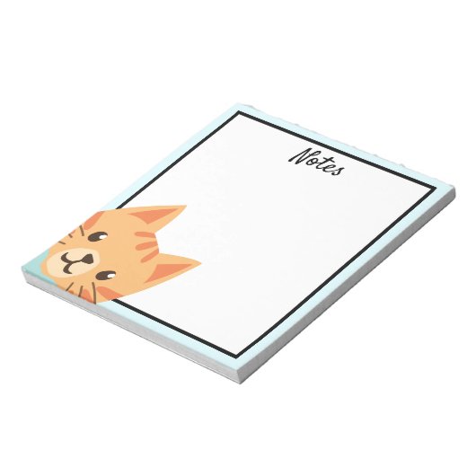 Oranje zwarte tablet notitieblok (Linkerzijde)