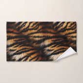 Oranje zwarte tijgerstripes — Dierafdrukken Bad Handdoek (Handdoek)