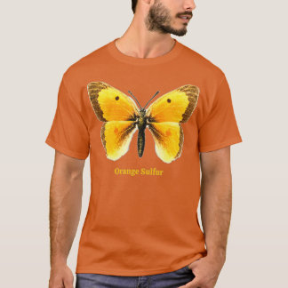 Oranje zwavelvlinder t-shirt