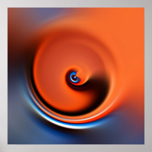 oranje zwijn poster (Voorkant)