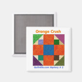 OranjeCrush magneet (Voorkant / Achterkant)