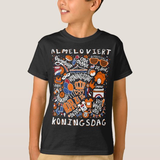 Oranjekoorts Almelo T-shirt (Voorkant)