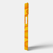 Oranjer 70s styling cirkels als bellen Case-Mate iPhone Case (Achterkant / Rechts)