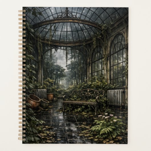 Oranjerie Broeikas Beautiful Decay Planner (Voorkant)