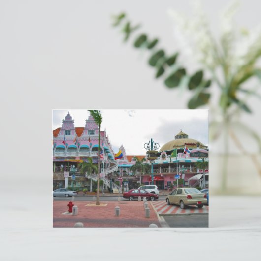 Oranjestad Aruba Briefkaart (Staand voorkant)