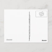 Oranjestad, Aruba in Waterverf Briefkaart (Achterkant)