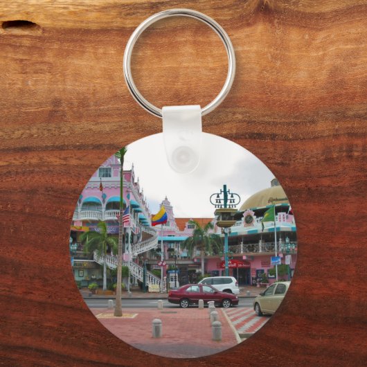 Oranjestad Aruba Sleutelhanger (Voorkant)