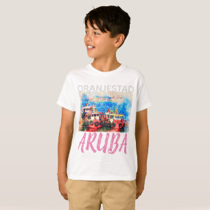 Oranjestad Aruba, Tugboten #2, jongens T-shirt
